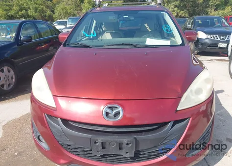 2012 Mazda Mazda5 Grand Touring из США, поврежденный, VIN JM1CW2DL9C0124543